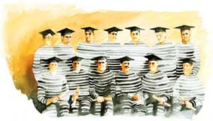 Criminal College - graduation group shot