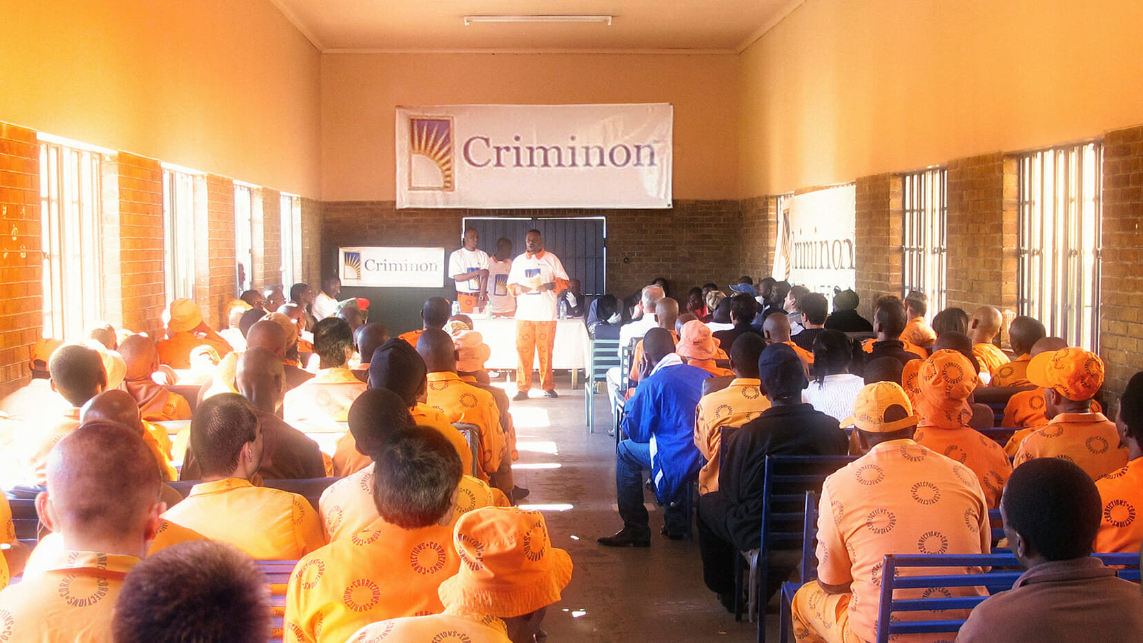 Criminon Course in Leeuwkop Prison