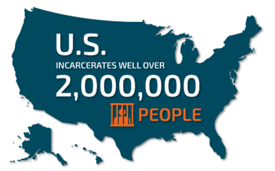 US Incarcerates well over 2,000,000 people