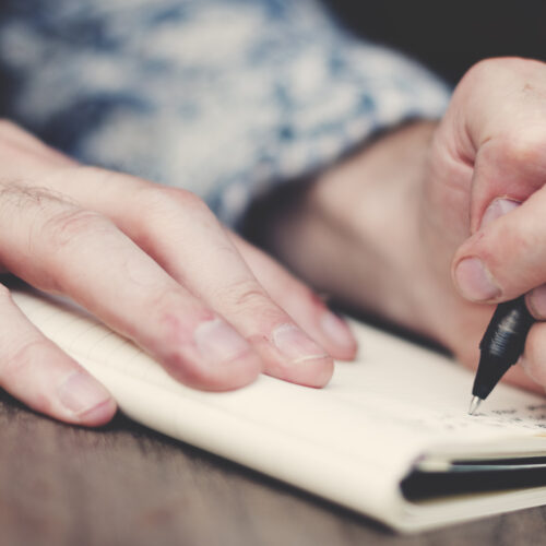 Writing a letter to Criminon of Maine
