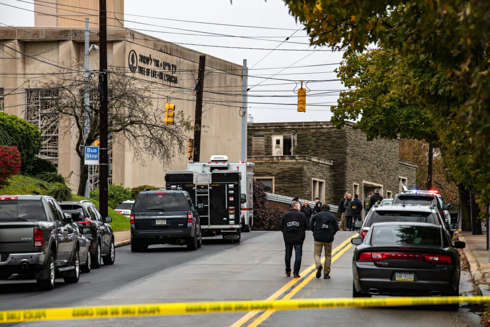 Pennsylvania police scene 