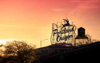 Portland, Oregon sign