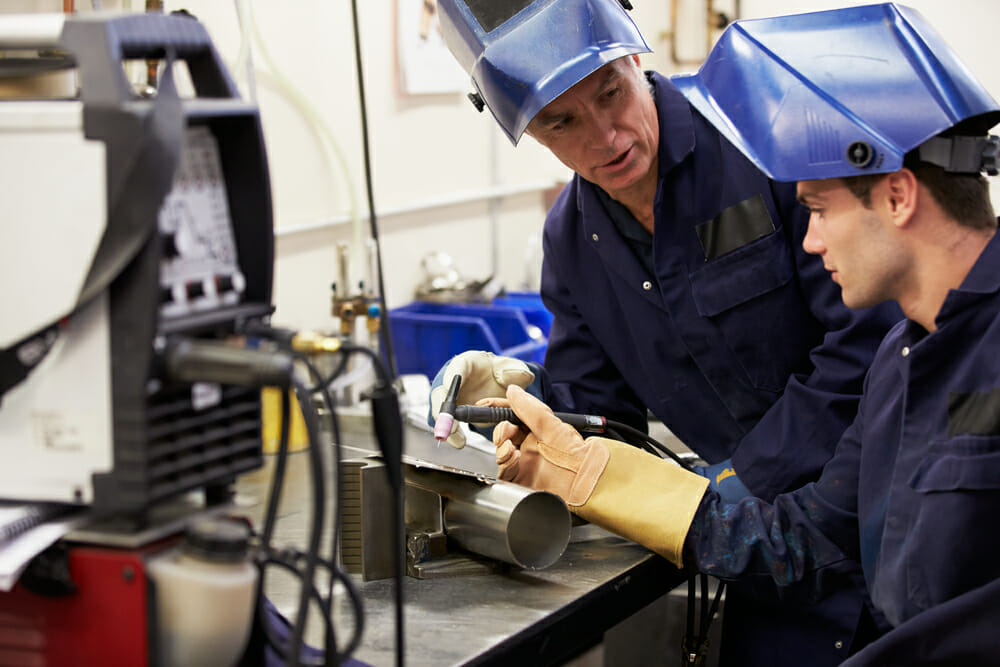 Welding training