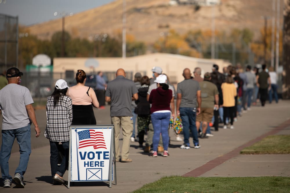 Voting line