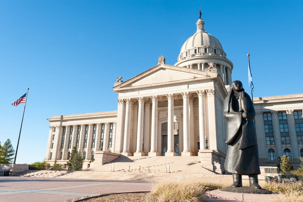 Oklahoma State capitol building